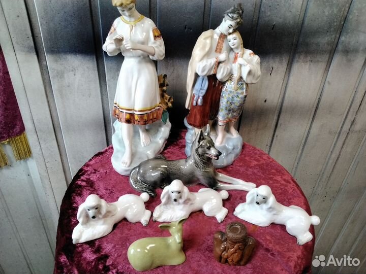 Фарфоровые статуэтки