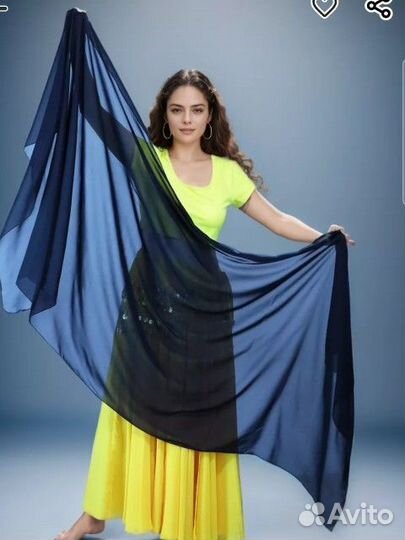 Палантин шифоновый для танцев