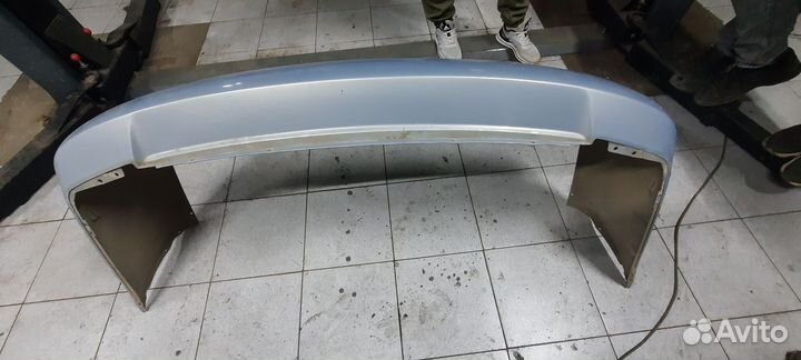 Задний бампер на hyundai accent