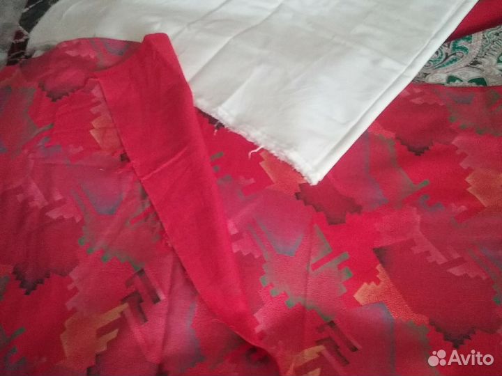 Ткани х/б и п/э, штапель вискозный и хлопковый