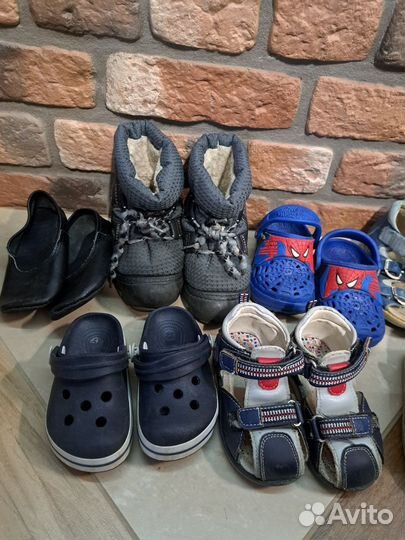 Детская обувь пакетом 21 размера и выше