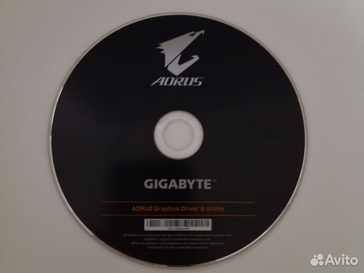 Диск aorus на 1 гб