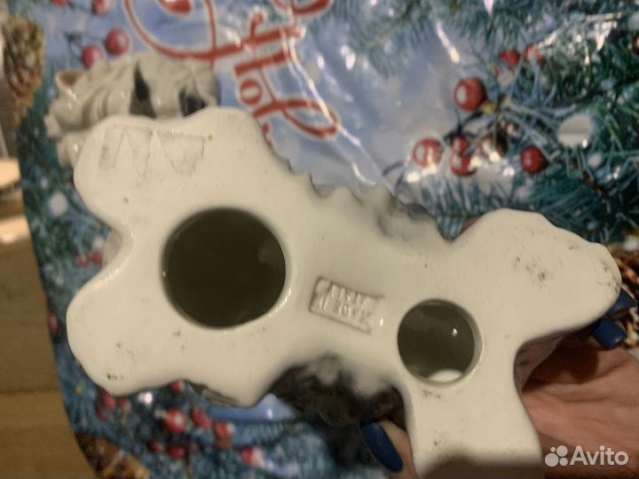 Статуэтка фарфор Собака