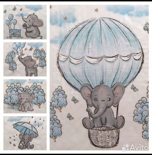 Панели для бортиков в кроватку