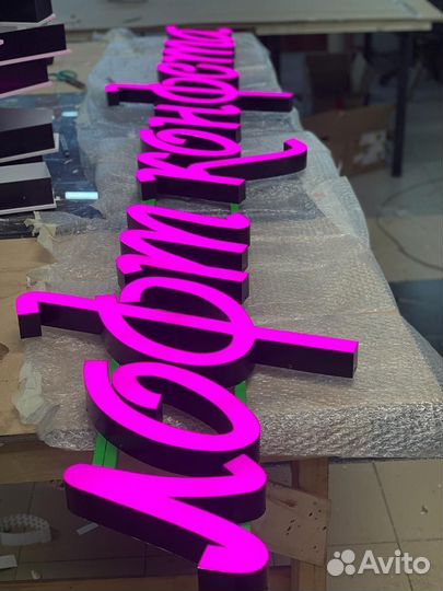 Световые объемные буквы