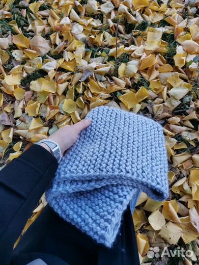 Вязаный капор