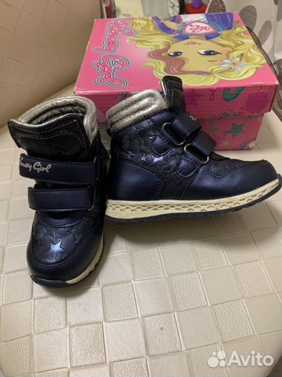 Ботинки детские для девочки 21 размер