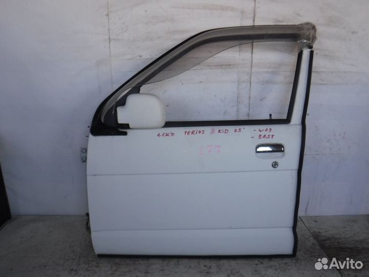Дверь daihatsu terios KID J111G 2005 EF-DET Передний Левый контрактная