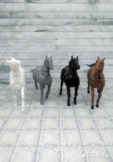 Шарнирная лошадь конь BJD