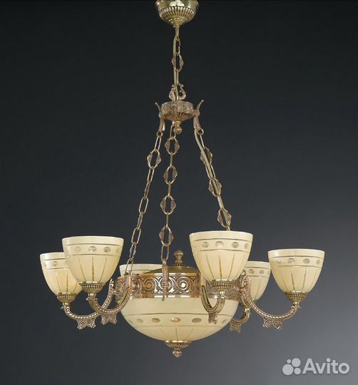 Люстра Reccagni Angelo L 7154/6+2 rosa 7154