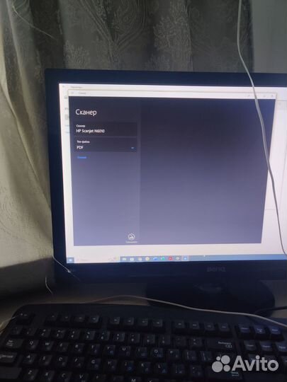Потоковый двусторонний сканер HP Scanjet N6010