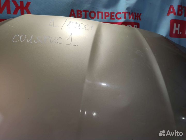 Hyundai solaris капот