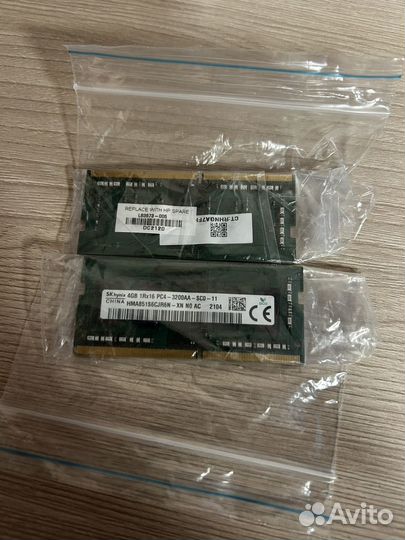 Оперативная память 4 GB 1Rx16 PC4-3200AA-SC0-11