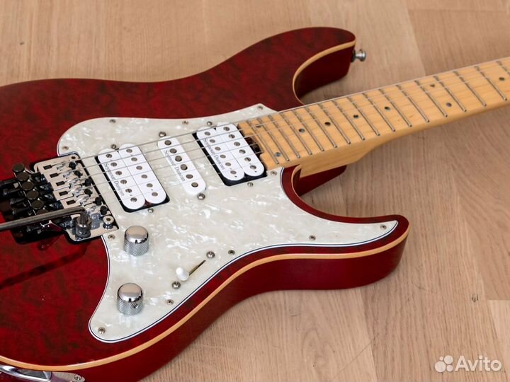 Электрогитара Edwards E-SN-150FR HSH Superstrat Tr