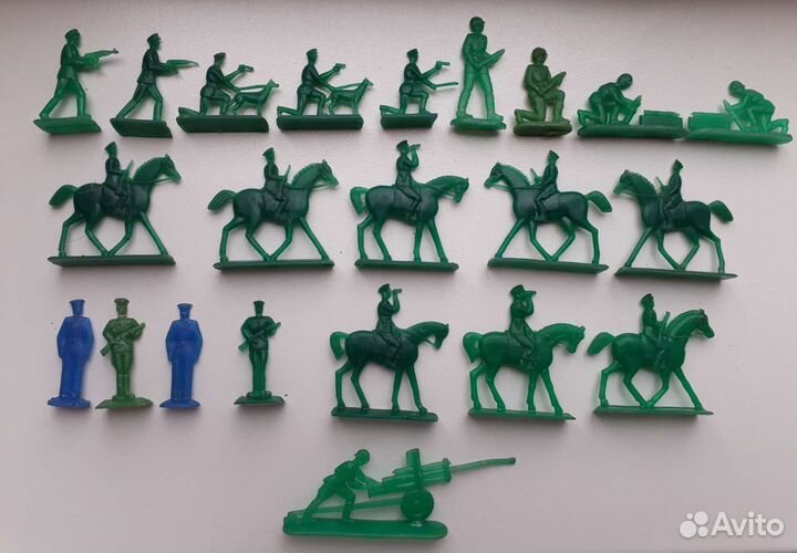 Солдатики пластмассовые СССР