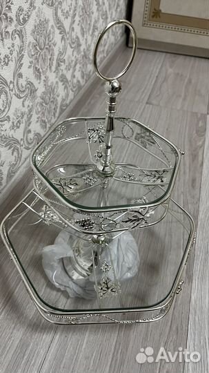 Фруктовница двухярусная