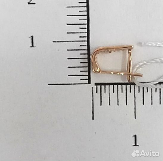 Золотые серьги