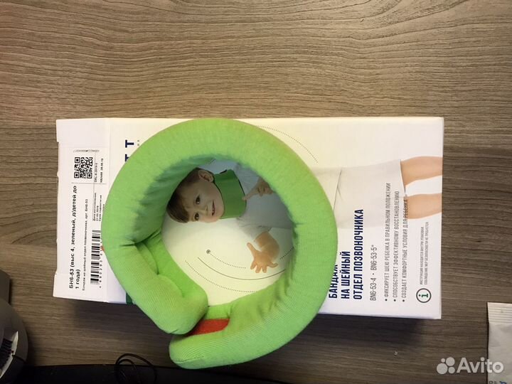 Бандаж на шейный отдел позвоночника (бандаж Шанца)