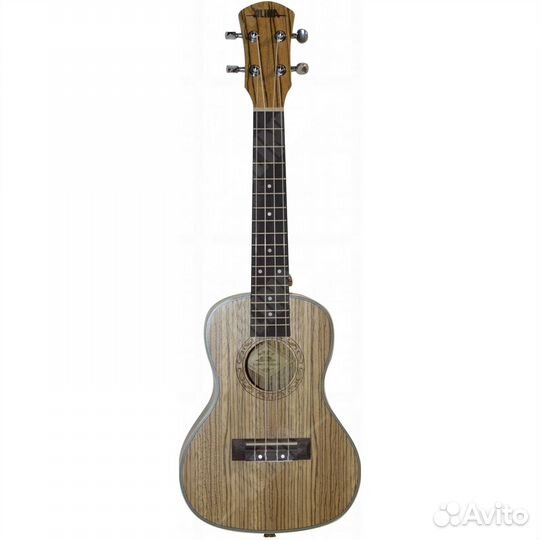 Укулеле концерт Alina UK-Zebra24, чехол в комплект