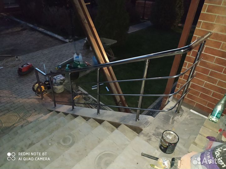 Перила из нержавейки