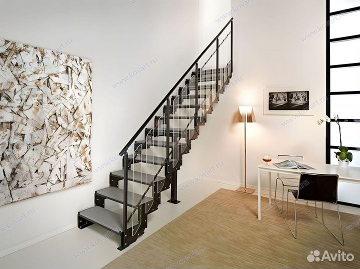Лестницы в стиле лофт. арт: L624