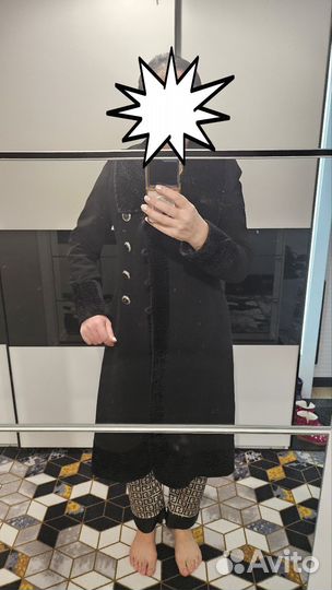 Пальто женское зимнее 46 48 длинное