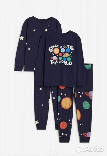 Пижама для мальчика hm 110/116, 122/128