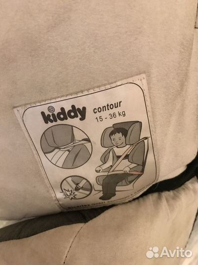 Детское автокресло 15 до 36 кг kiddy contour