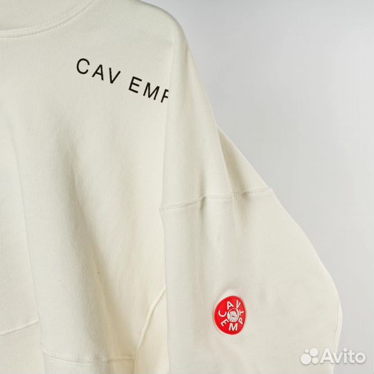 Худи cavempt белое oversize