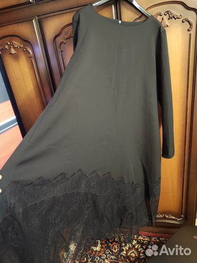 Платье чёрное