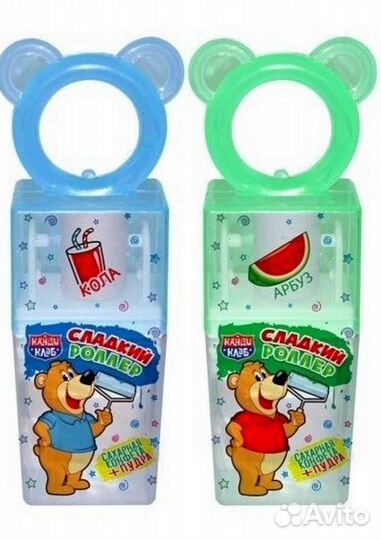 Конфета сахарная Сладкий роллер ассорти 30 штук