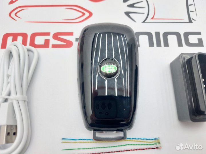 Смарт ключ Range Rover стиль Mercedes черный