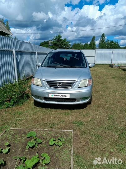 Mazda MPV 2.0 AT, 2002, 100 000 км