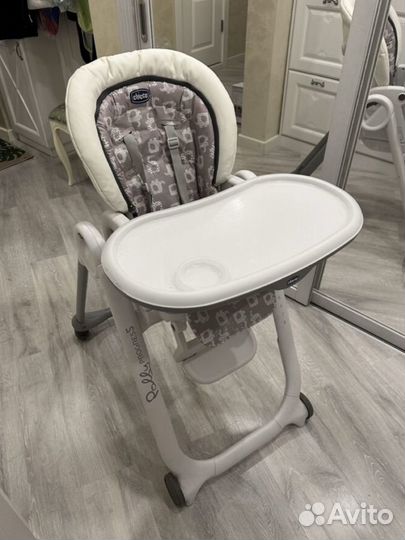 Стульчик для кормления chicco polly progress 5