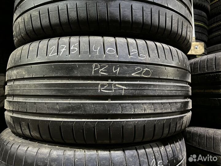 Pirelli P Zero PZ4 275/40 R20 и 315/35 R20