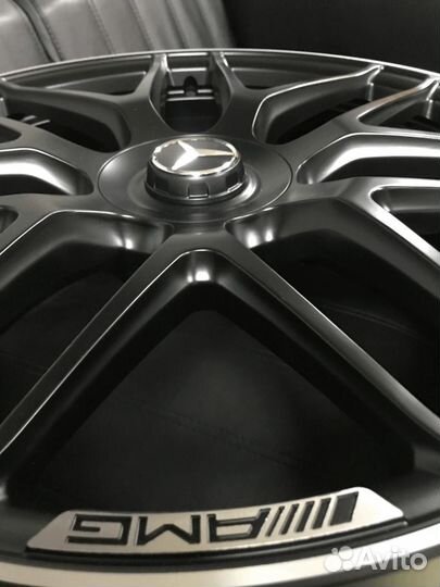 Диски на Мерседес GLE coupe R21 AMG разноширокие