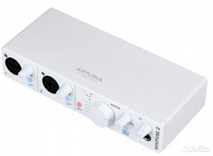 Аудиоинтерфейс Arturia MiniFuse 2 White