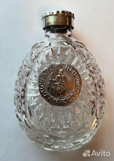 Фляжка хрустальная с печатью войска Донского