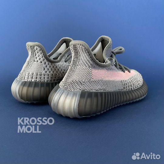 Кроссовки Adidas Yeezy 350 серые, рр 36-40