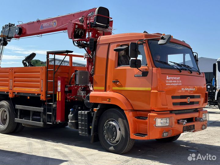 КамАЗ 65115 с КМУ, 2023