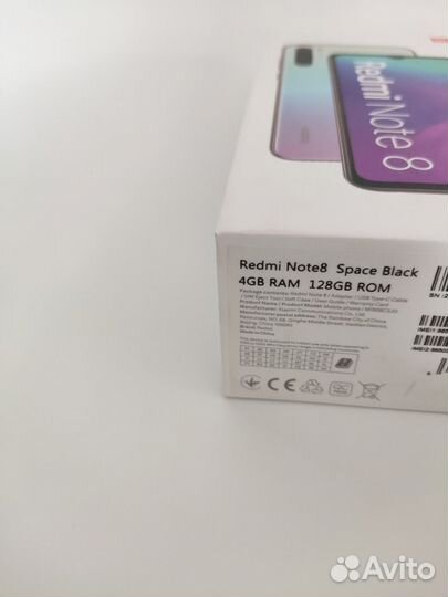 Xiaomi Redmi Note 8, 4/128 ГБ