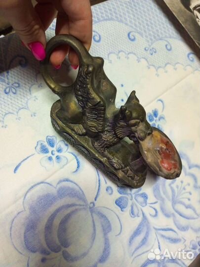 Подсвечник дракон