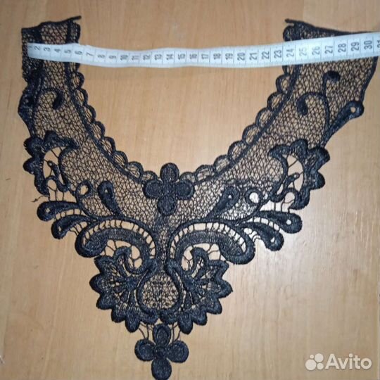 Для рукоделия. Кружево воротник, ленты, резинка