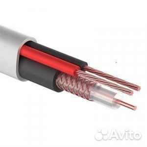 Кабель КВК-В-2+2x0,50 мм² (Cu/Cu) белый (бухта 200