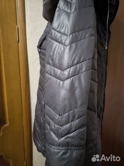Пальто женское зимнее длинное размер 56