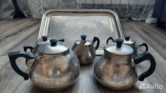 Набор посуды мельхиоровый СССР