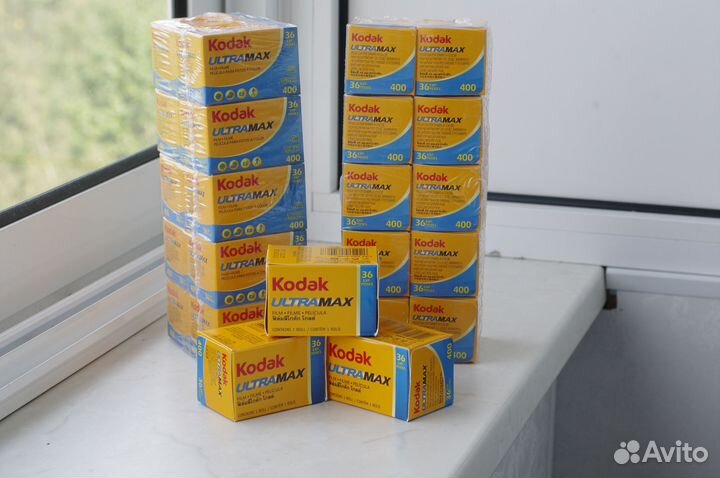 Фотопленка Kodak Gold 200/36, Ultramax 400/36