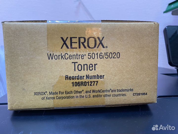 Тонер оригинал для Xerox 5016/5020 106R01277