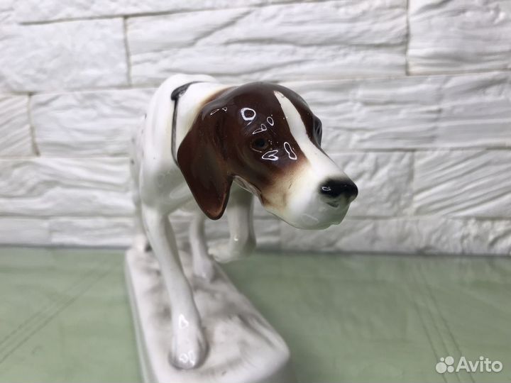 Статуэтка «Охотничья собака» Hertwig Германия 50-е