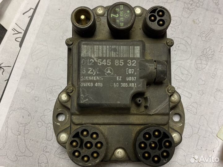 Коммутатoр Merсеdеs W140 SL500 0125458532